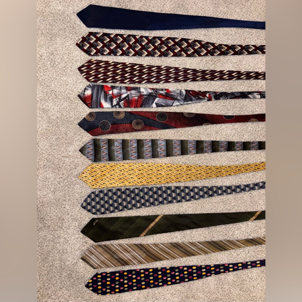 Ties - 11 Of Them